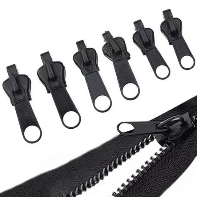 Replacement Zipper Slider 6pcs Zipper Puller Set Portable Zip